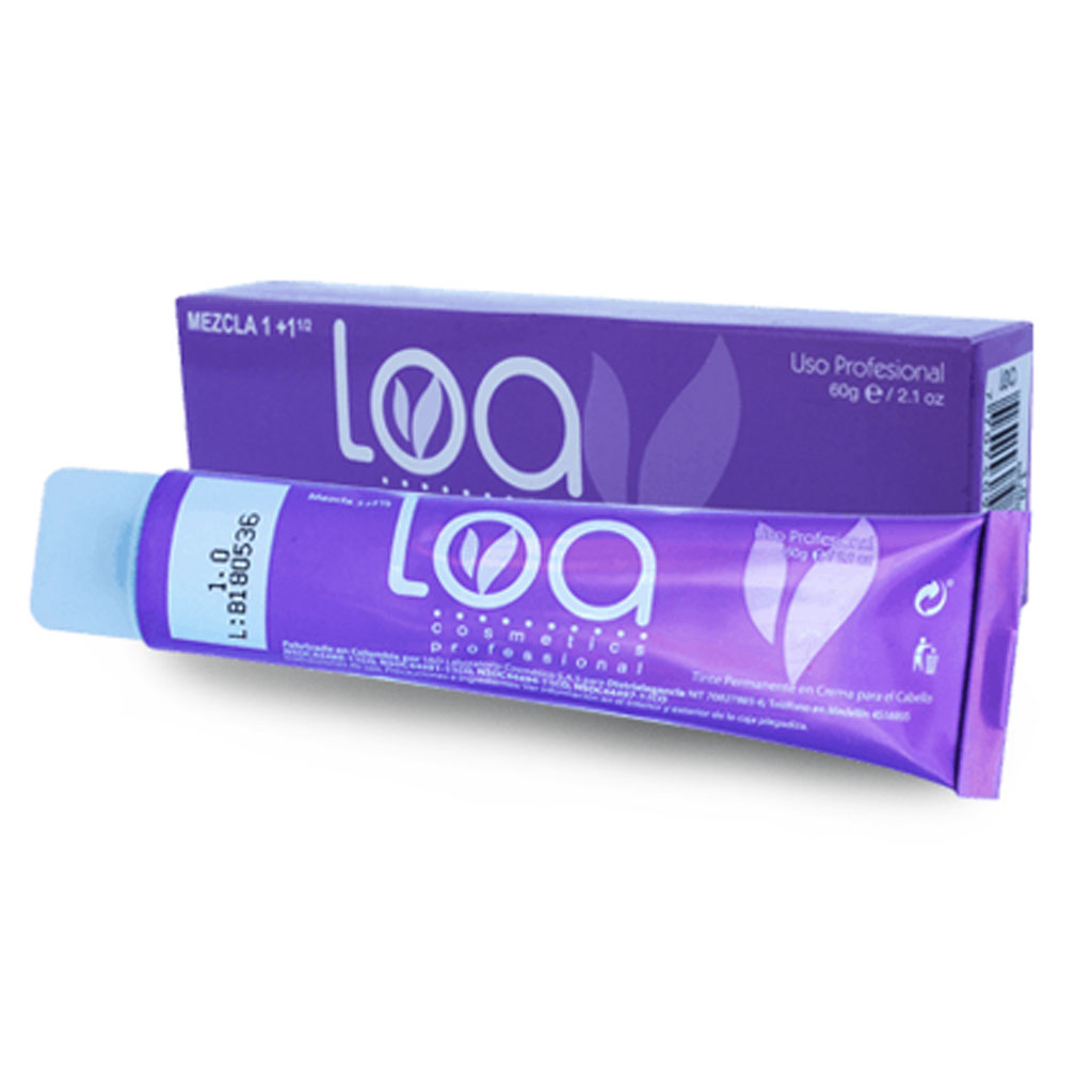 Tintura Permanente en Crema LOA x60g