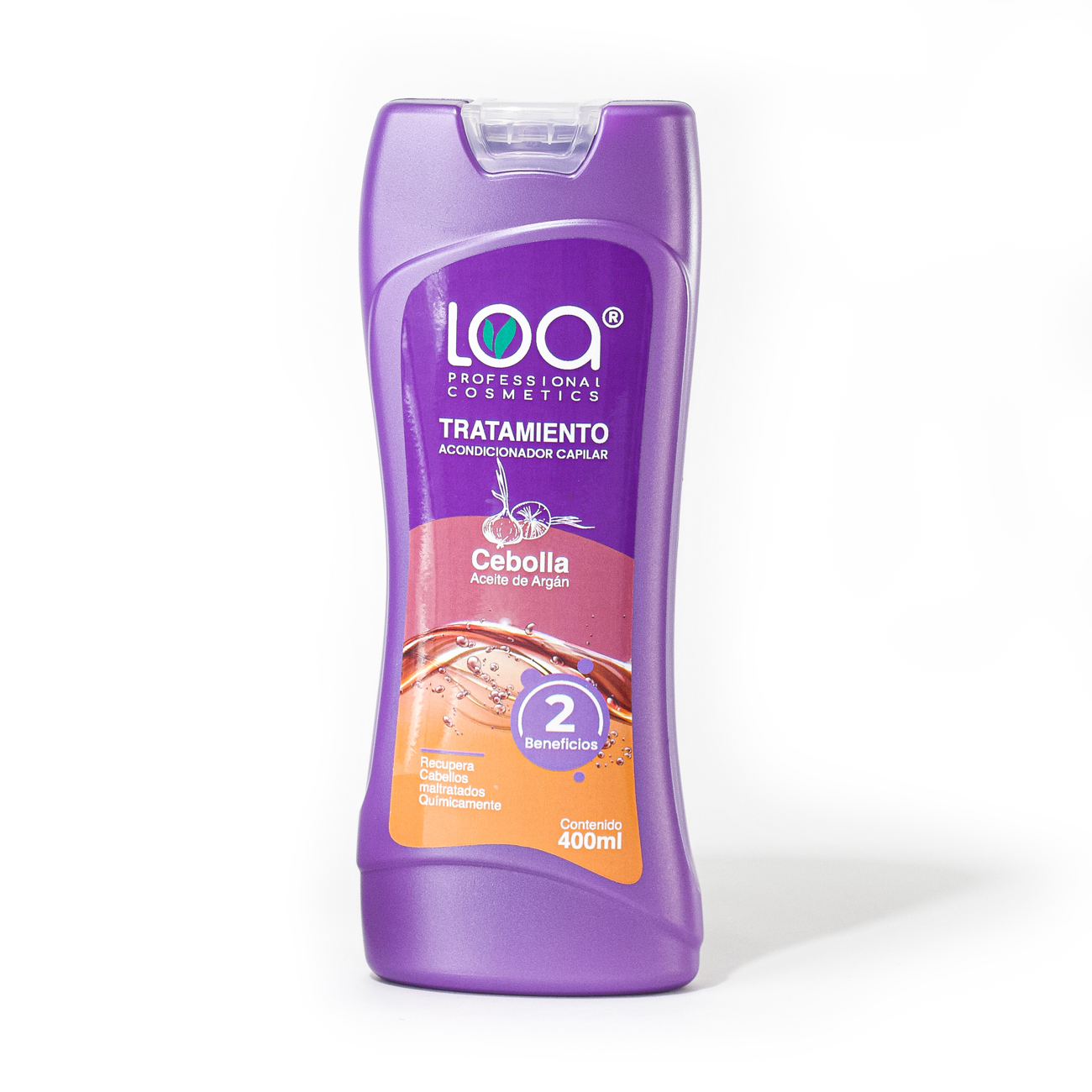 Tratamiento Repolarizador Capilar Cebolla y Aceite de Argán x400ml
