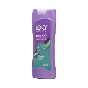 Shampoo Biotina Keratina y Sábila x400ml