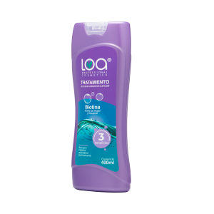 Tratamiento Repolarizador Capilar Biotina, Aceite de Argán y Keratina x400ml